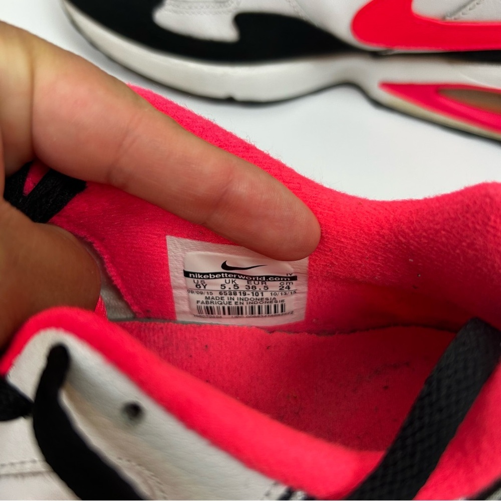 Nike Air Max ST GS Hyper pink white neon trainers size: 6Y (kids) - Picture 6 of 10